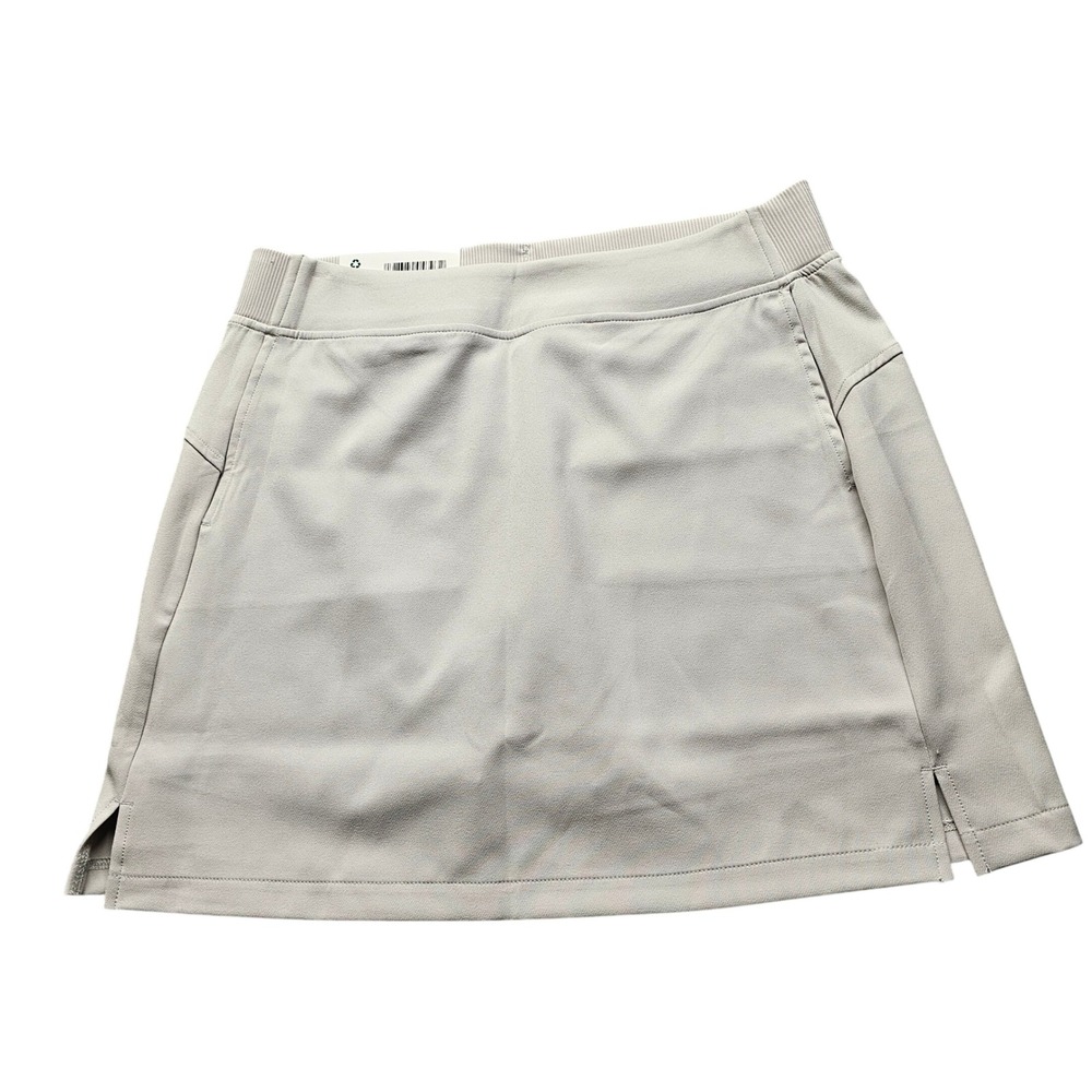 32 Degrees Cool Skort Women Small Light Gray Golf Tennis Activewear 1846713
